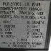 my Grandfather was one of the founding fathers of this church in Plaisance